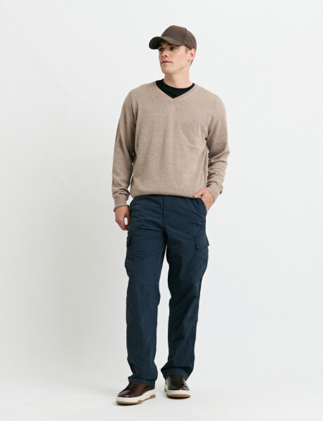 080638 PANTALON HARRY Azul Oscuro