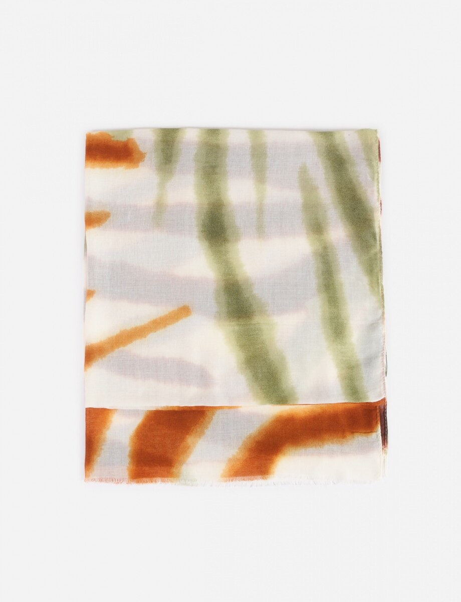 Pashmina tie dye - multicolor 