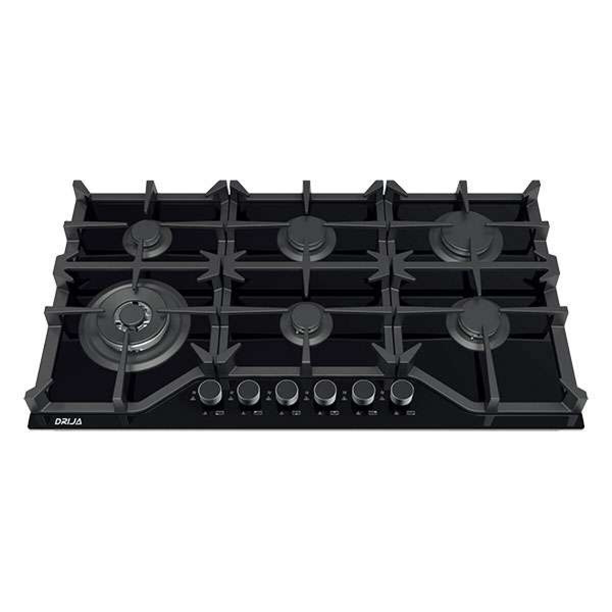 ESTUFA EMPOTRABLE DRIJA, 36"-91CM, 6 QUEMADORES SELLADOS, A GAS 