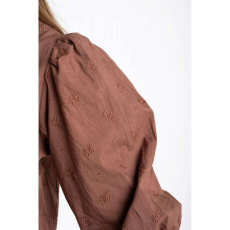 Blusa Broderie Mocha