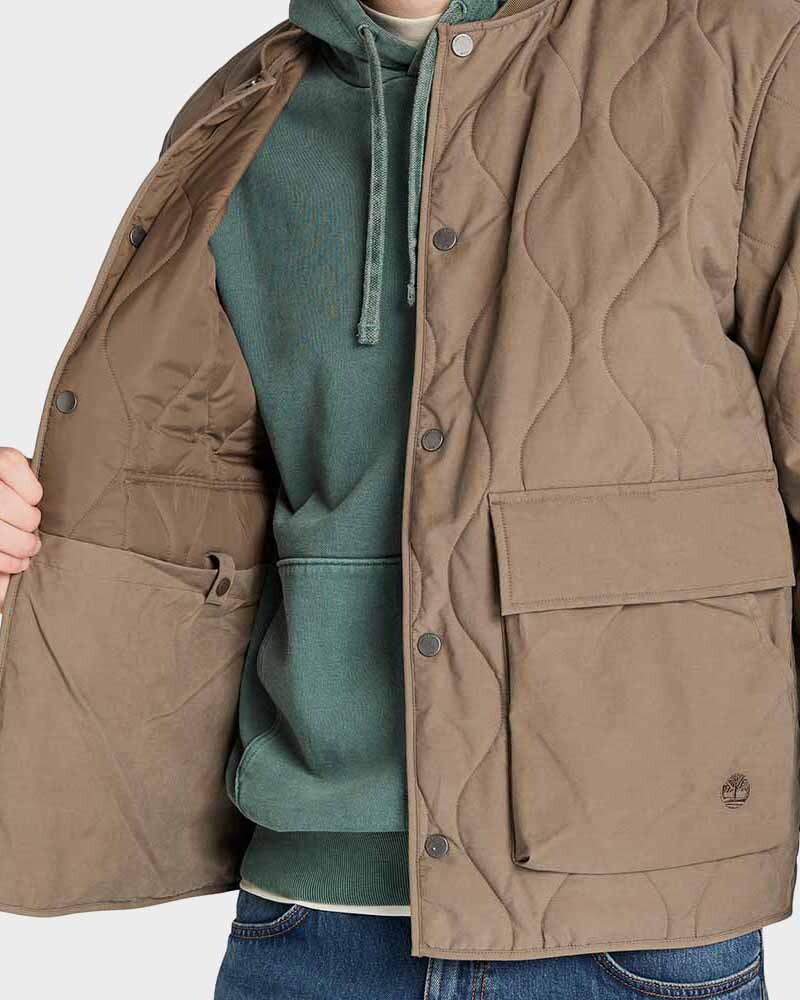 Chaqueta Quilted Hombre Bk0
