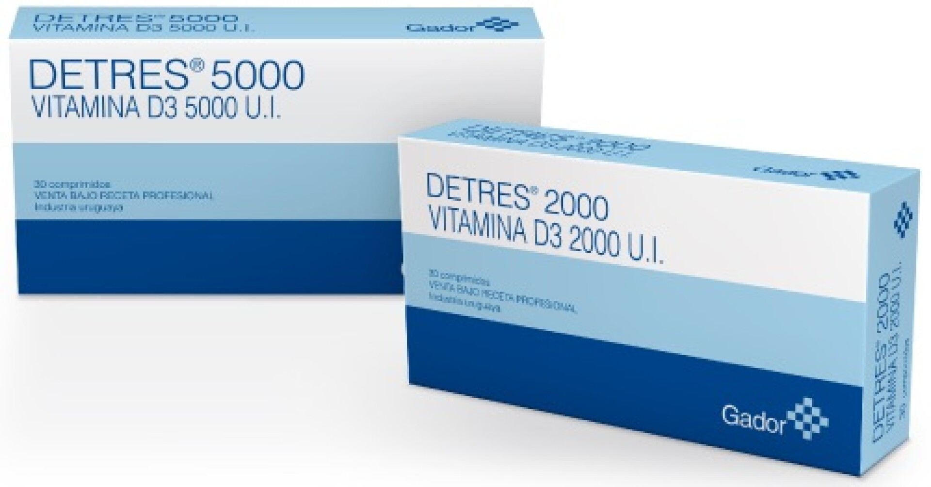 Detres 2000 Ui 30 Comprimidos 