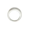 Anillo Liso-Plata 925 Esmerilada-Sin Piedra-AN3128 sinpiedra