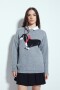 SWEATER STEF Gris Melange