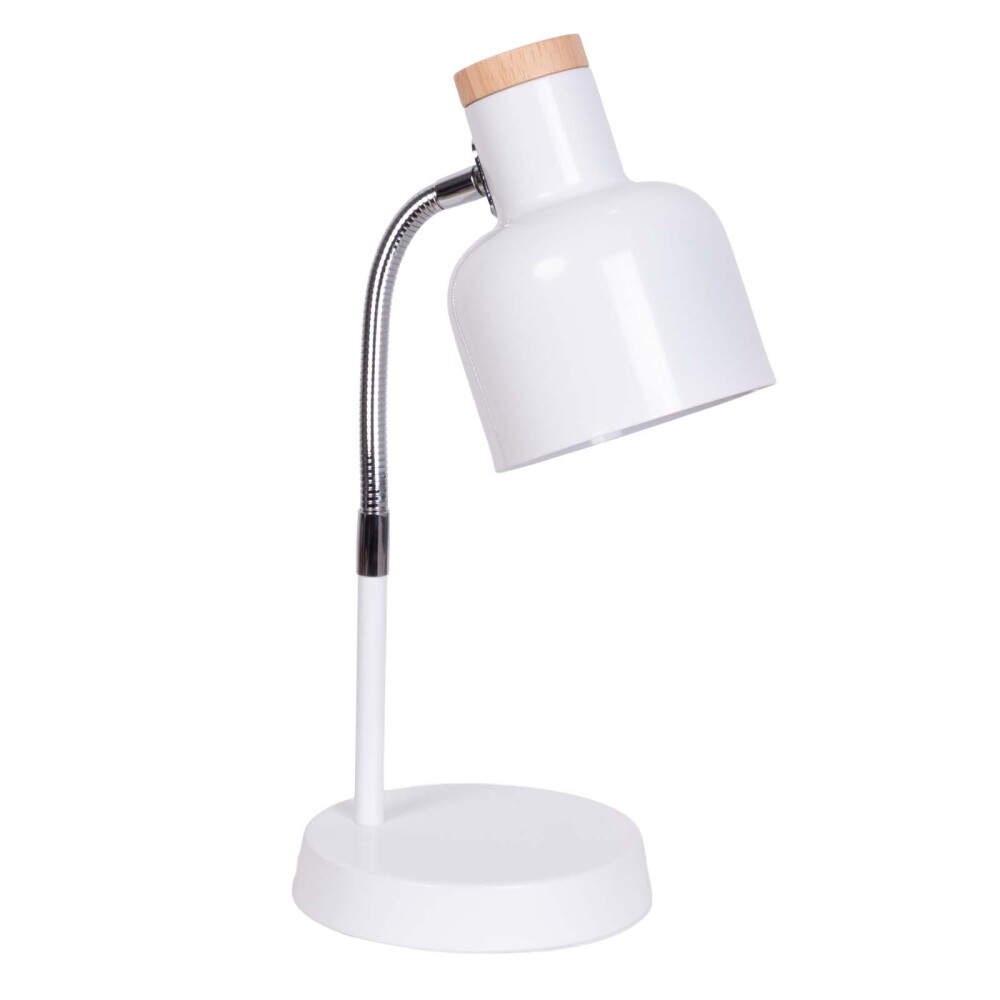 LÁMPARA DE ESCRITORIO METAL BLANCO LT94087