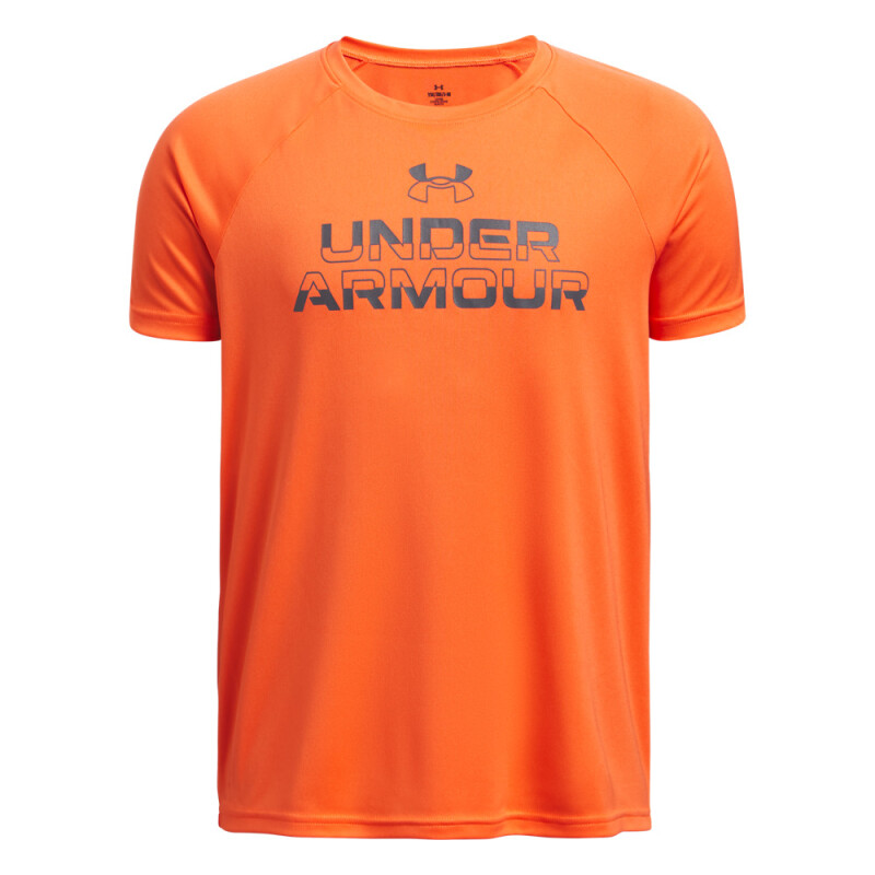 UA Tech Split Wordmark SS-ORG ORG-847
