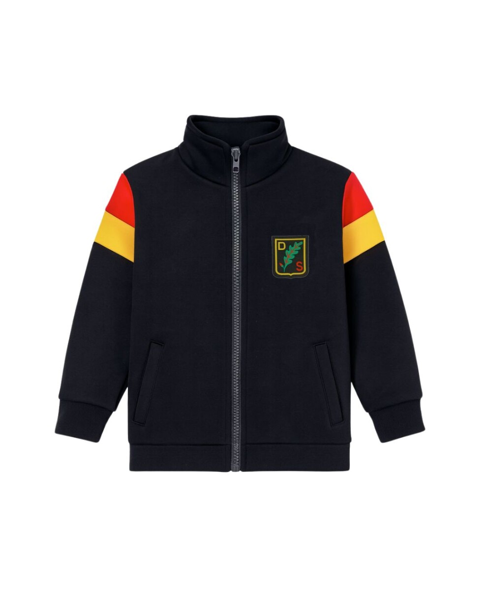 Campera Inicial deportiva Colegio Alemán - Negro 