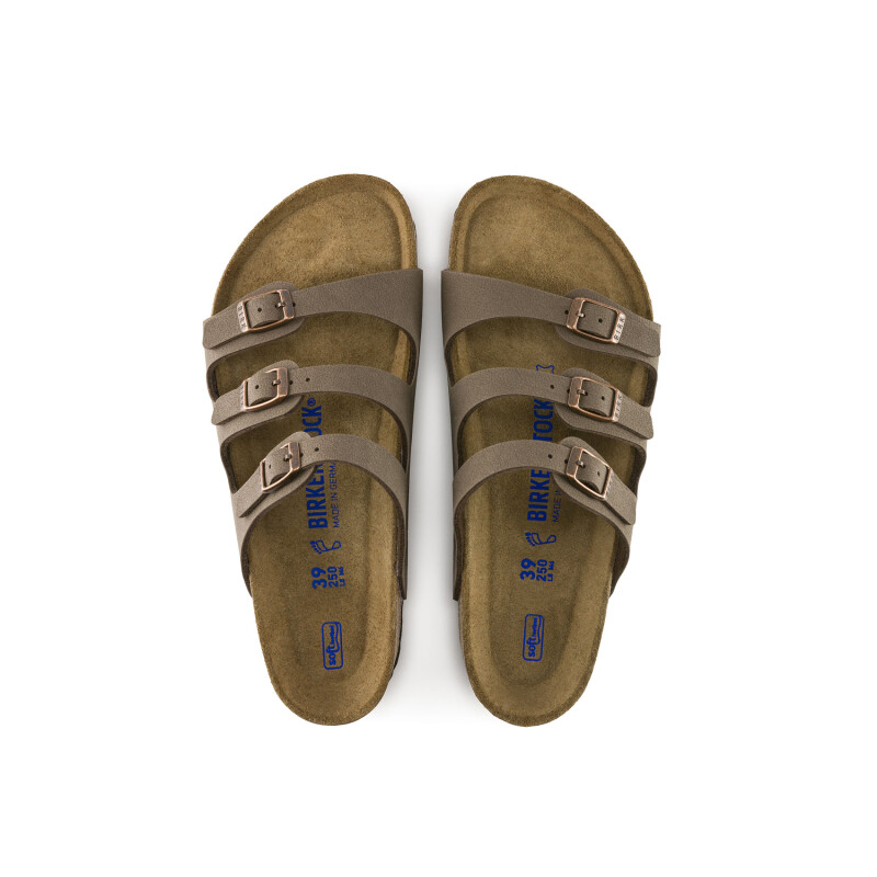 Sandalias Birkenstock Florida BF Nobuk Mocca Mujer Sandalias Birkenstock Florida BF Nobuk Mocca Mujer