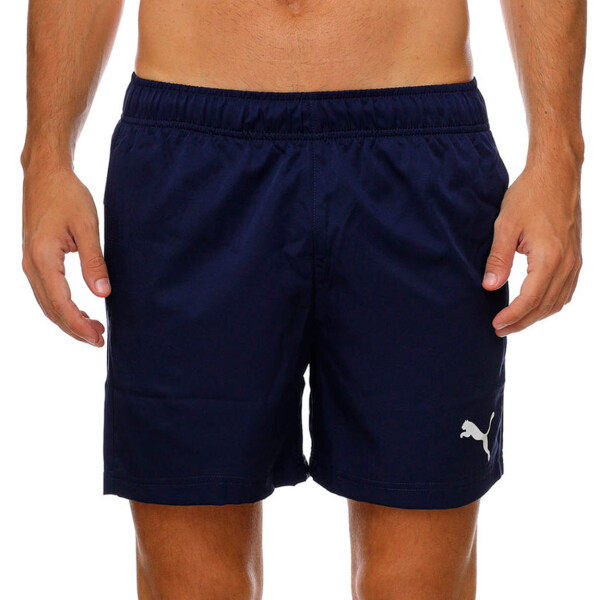 Puma Active Woven Shorts 5" Marino-blanco