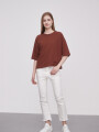 Remera Ahrnia Chocolate