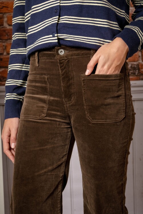 Pantalón de Courderoy Chocolate