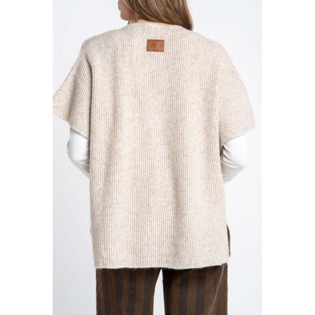 Chaleco Escote En V Mocha