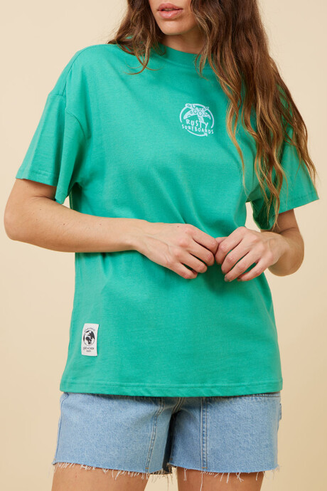T-SHIRT NIJAR RUSTY Aqua