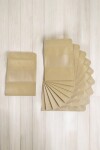 Pack x 200 - bolsas c/visor 10x15 cm. MADERA