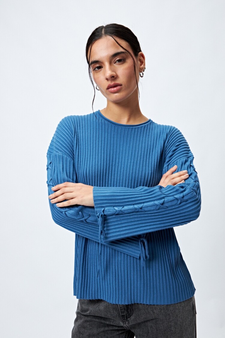SWEATER PASSERE Azul Lavado
