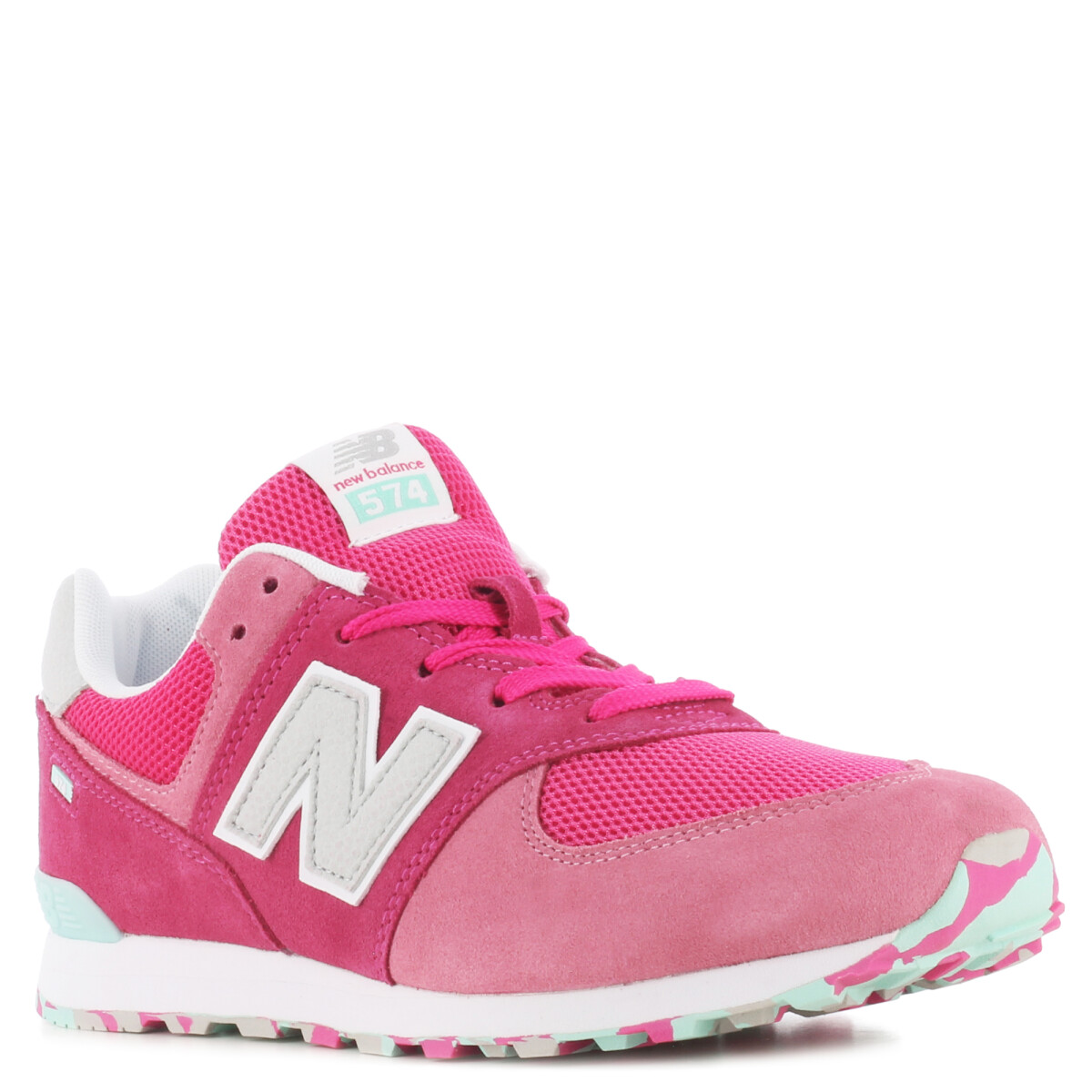 Championes de Niños New Balance Urbano - Fucsia 