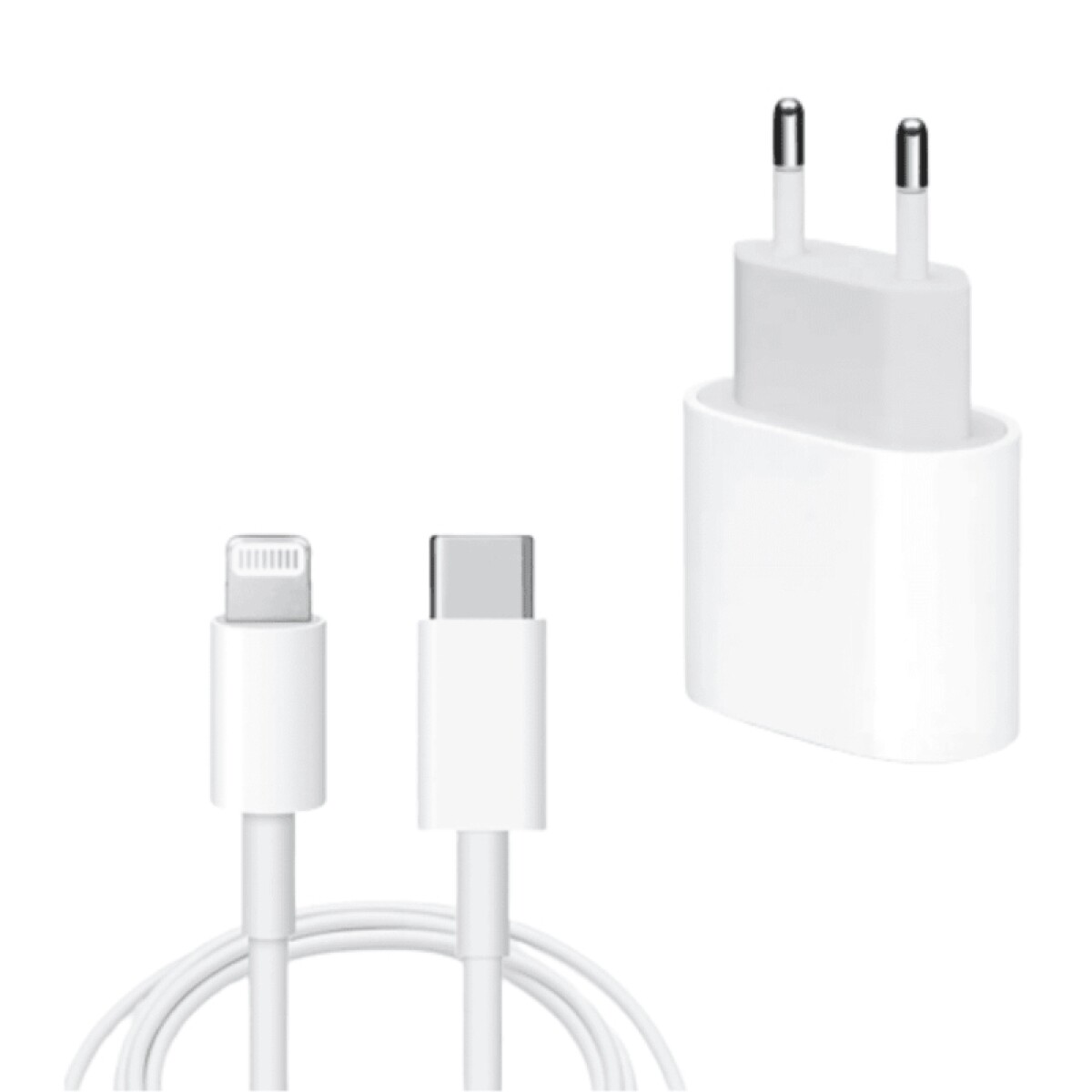 Cargador Ecopower TypeC C/ Cable Lightning 20W EP-7060 
