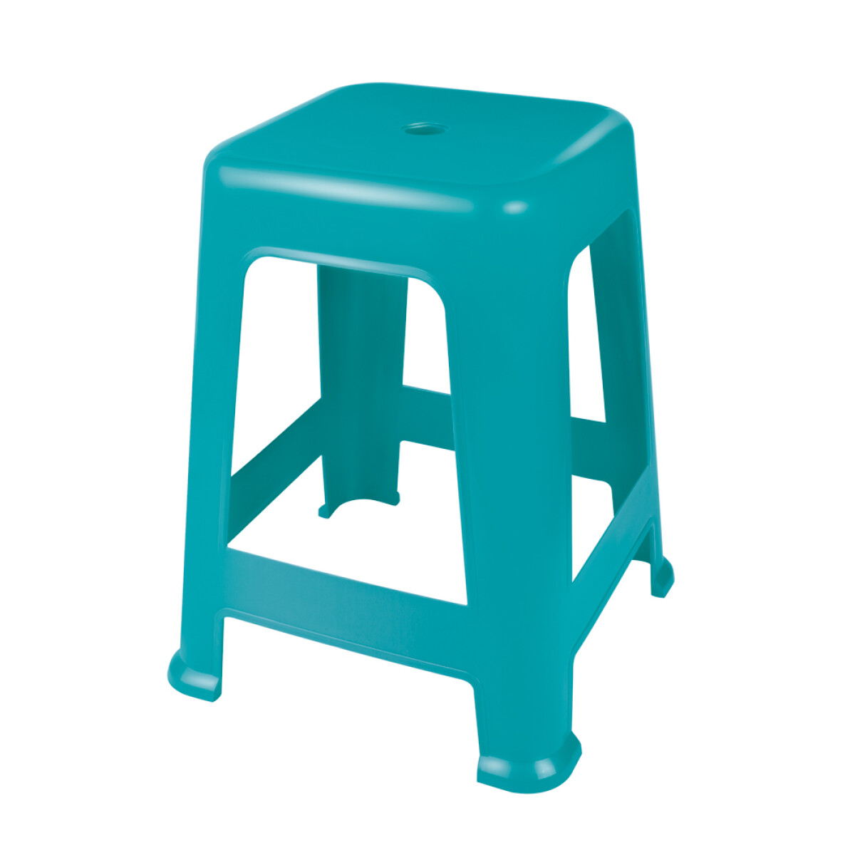 BANQUETA BELA VISTA 36X36X45CM AZUL 