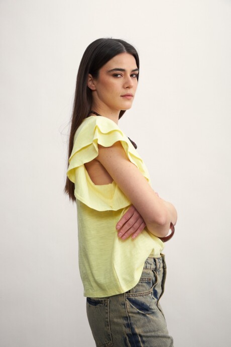 Remera Gala Amarillo
