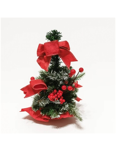 ARBOL NAVIDEÑO DECORADO ROJO 30CM. ARBOL NAVIDEÑO DECORADO ROJO 30CM.