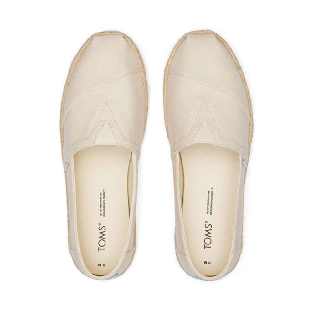 Alpargatas Rec Cot Slub Wov Alrope Esp Mujer Natural