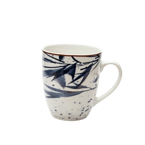 MUG 355ML HOJAS AZUL MUG 355ML HOJAS AZUL