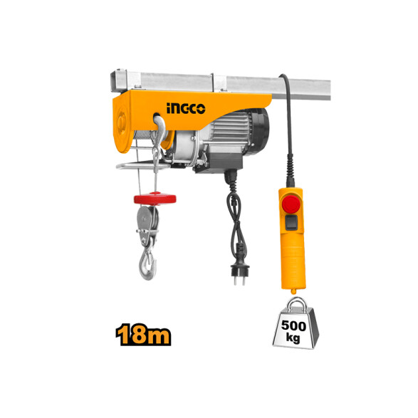 Aparejo electrónico 500Kg 900W ING0077