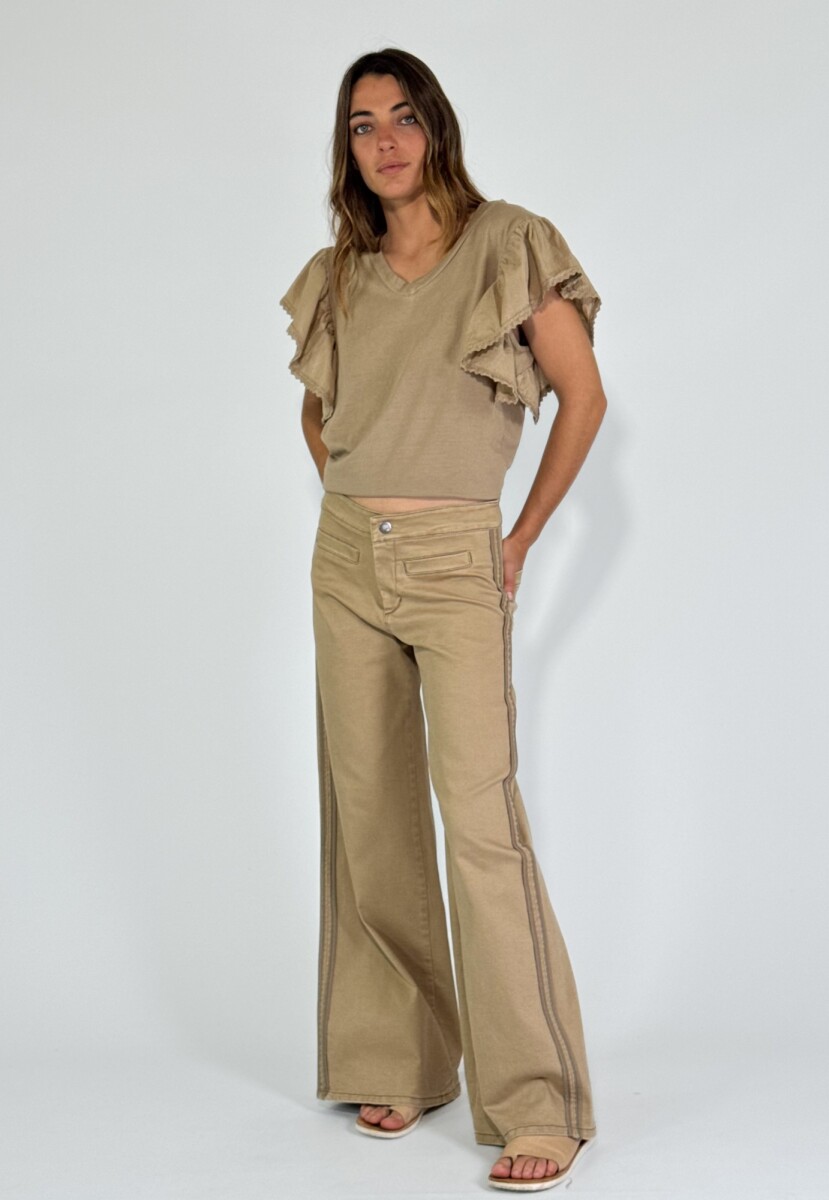 PANTALON KEILA - BEIGE 