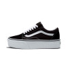 Old Skool Stackform - Mujer Suede/canvas Black/true White