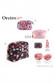 Set/3 Necessaire Oreiro Azul