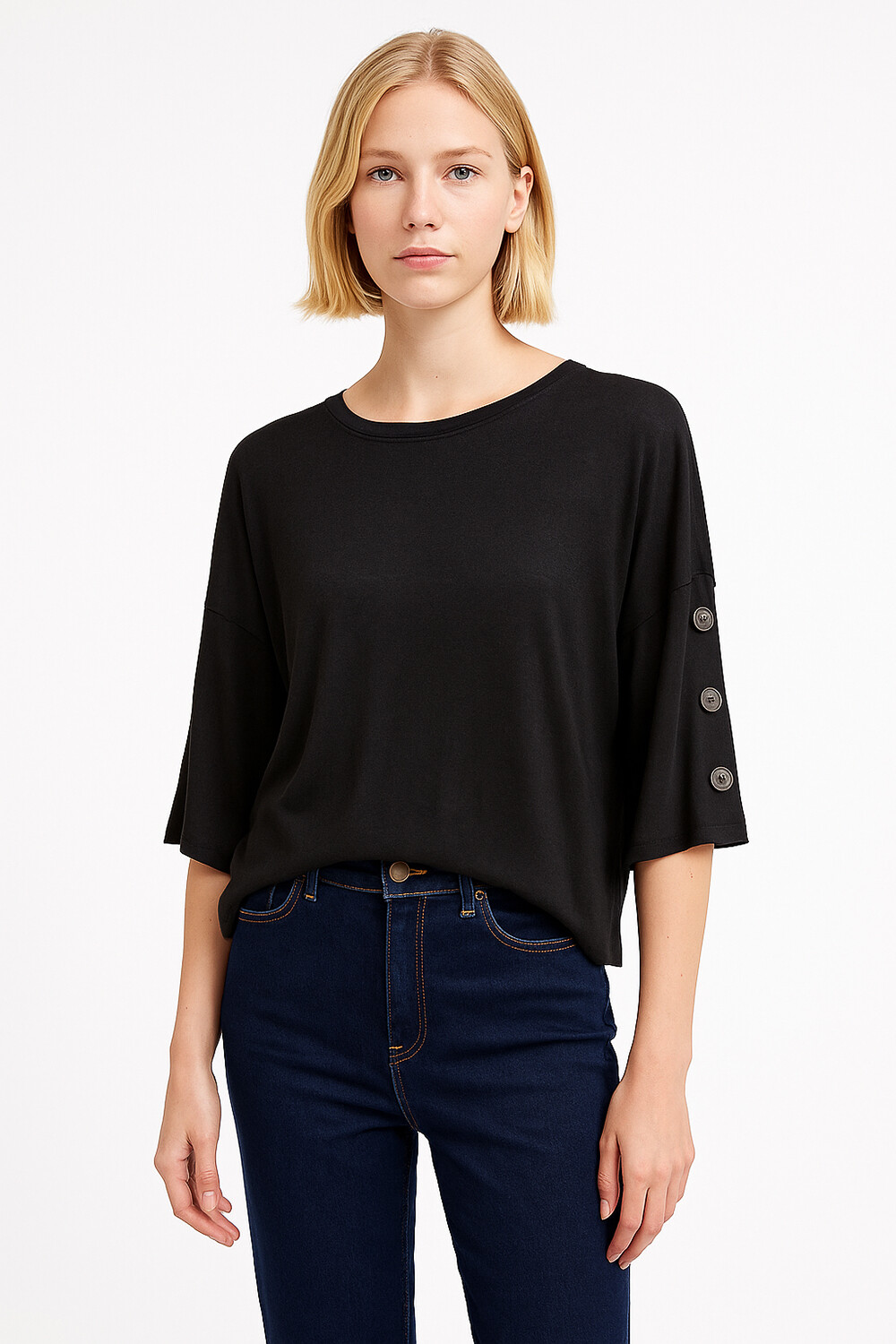 Remera Miky Negro