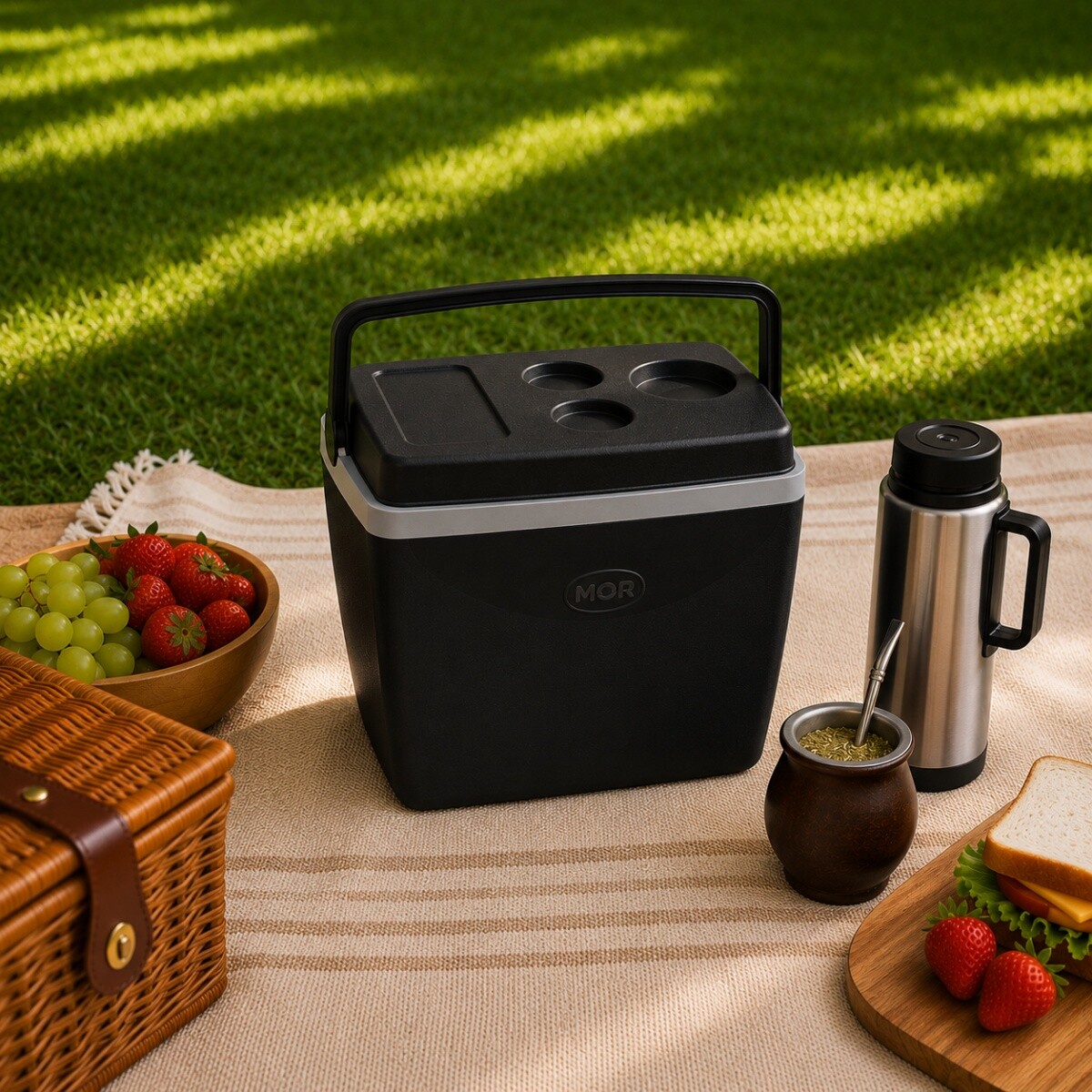 Conservadora térmica 26 lts - NEGRO 