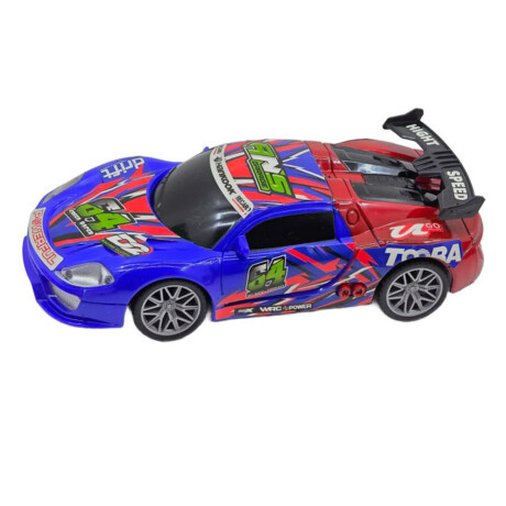 Auto Deportivo RC Racing Rivalry Control Remoto 1:22 Rojo/azul