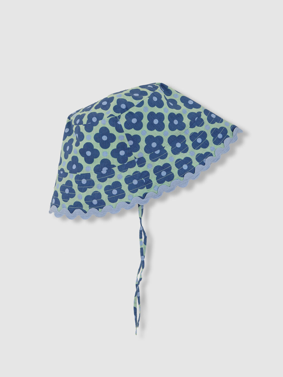 Gorro Estilo Sesentero Verde