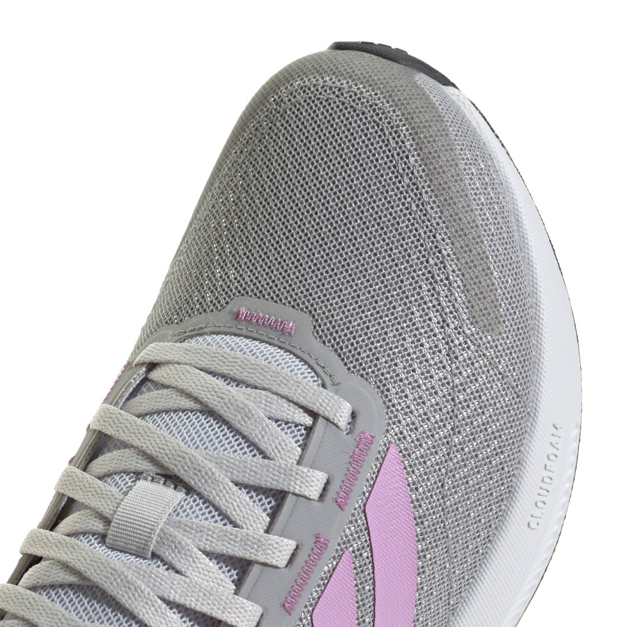 Championes de Mujer Adidas Runblaze Gris - Rosado
