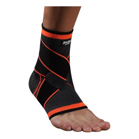 Estabilizador De Pie Y Tobillo Soporte De Tobillo Compresion Color Variante Naranja