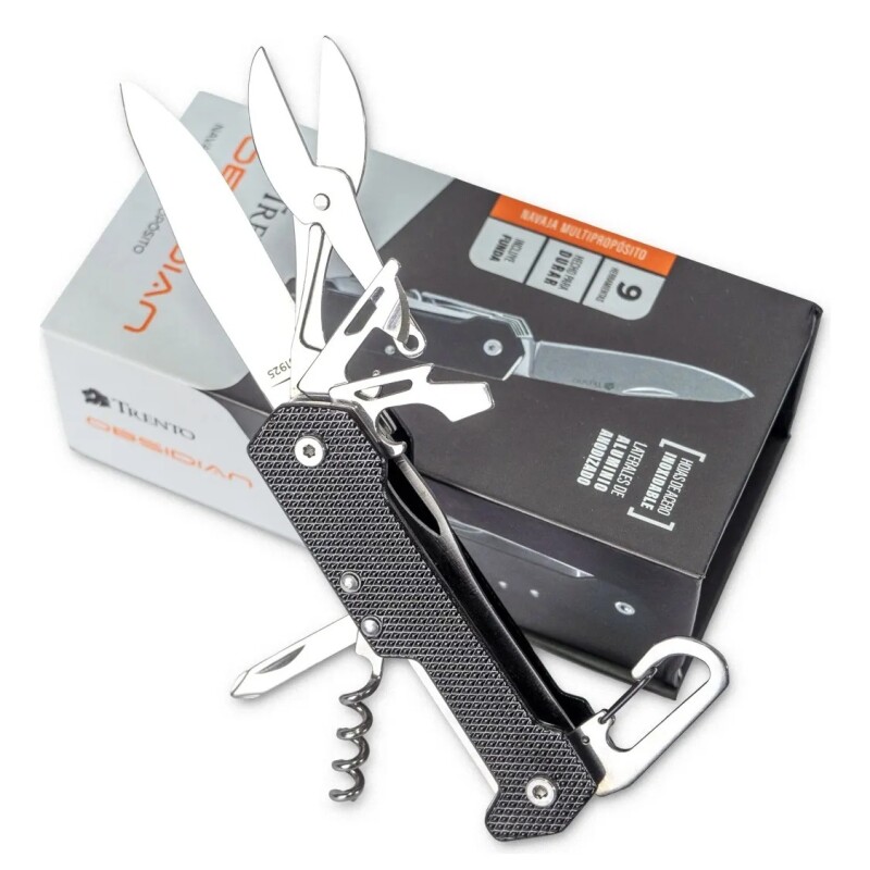 Navaja Multiherramientas Trento Obsidian Navaja Multiherramientas Trento Obsidian