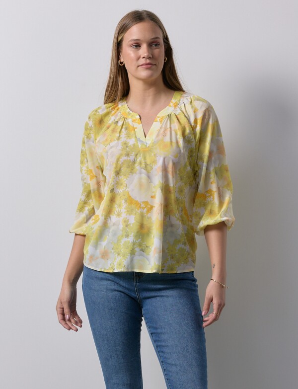 Blusa Gasa AMARILLO/MULTI