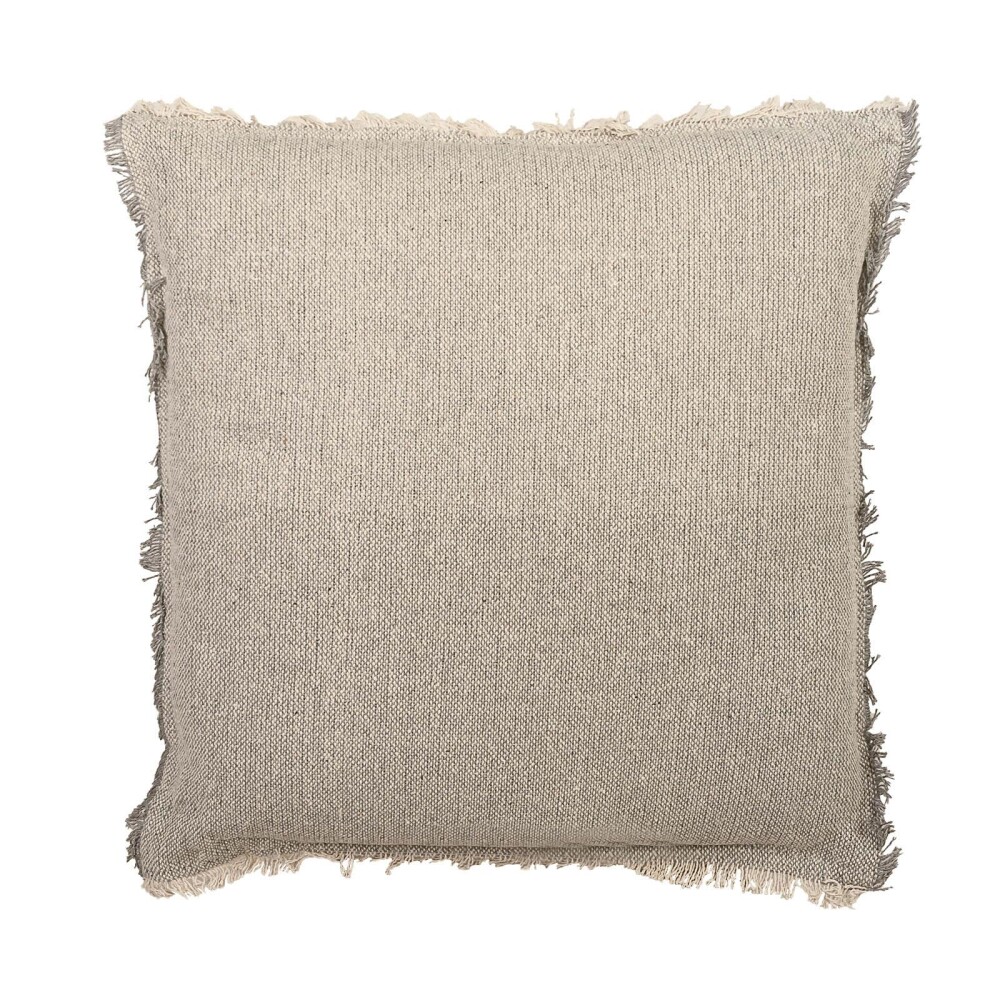 ALMOHADÓN ALGODON NATURAL-BEIGE FLECOS 45X45CM BEIGE