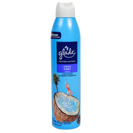 DESODORANTE AMBIENTE GLADE AER 315CC EDIC. LIMITADA I COCO VIBES DESODORANTE AMBIENTE GLADE AER 315CC EDIC. LIMITADA I COCO VIBES