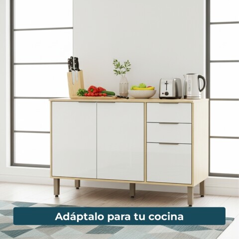 Tapa Mesada Gloria De 120 cm Para Mueble De Cocina - Color Castaño Tapa Mesada Gloria De 120 cm Para Mueble De Cocina - Color Castaño