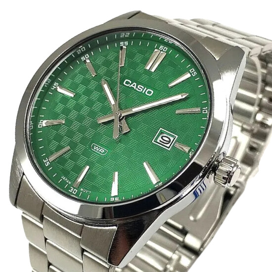 Reloj CASIO MTPVD03D-3A1UDF en Acero Plateado Esfera 40mm 0