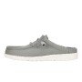 Zuecos Wally Slip Stretch Canvas - Hombre Grey