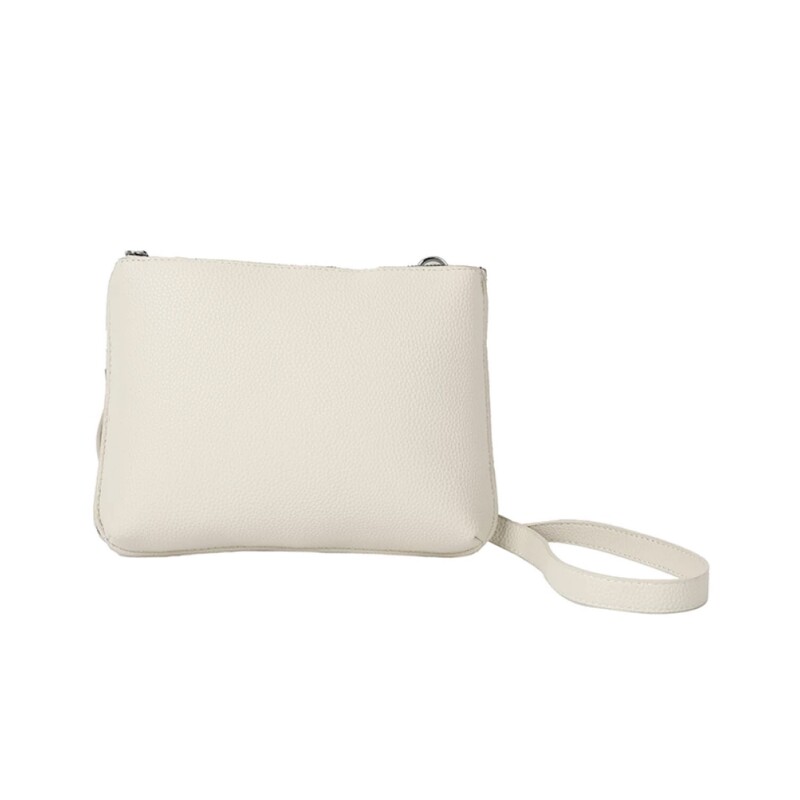 Bandolera Canva Aruba con correa desmontable Blanco