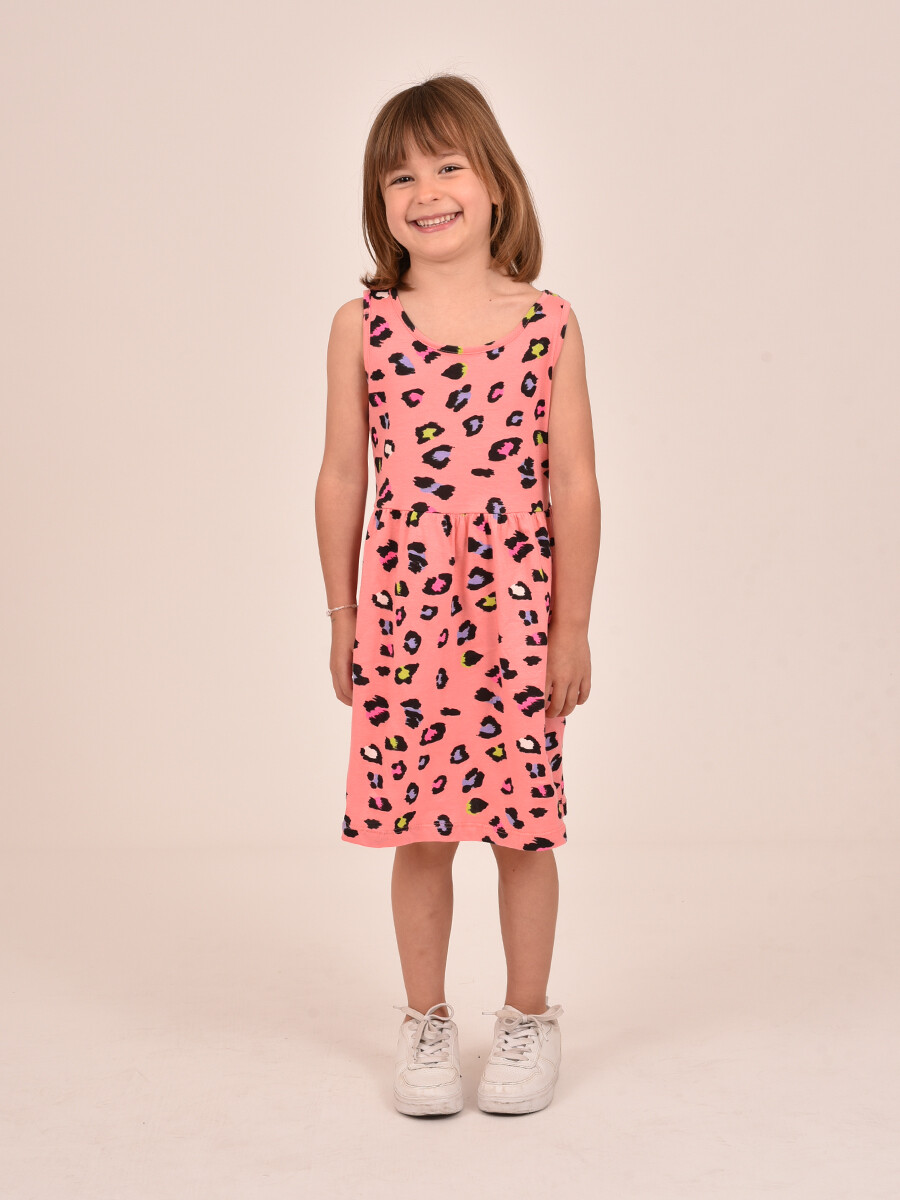 VESTIDO POPURRI - ROSADO 