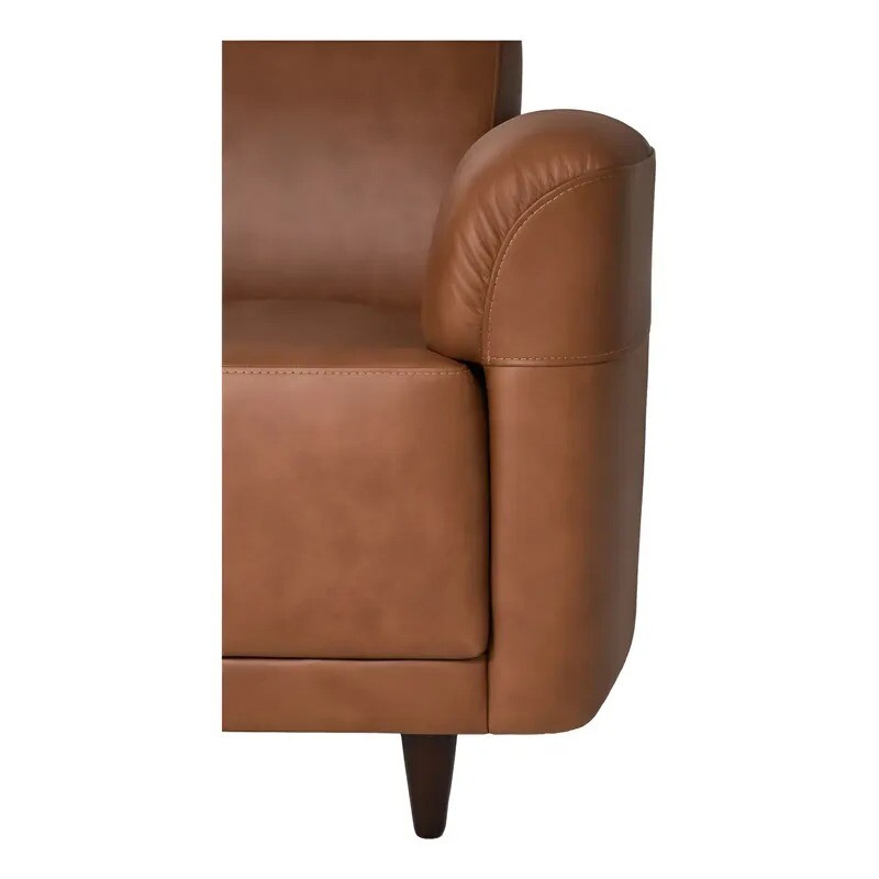 SOFA 2 CUERPOS - 100% CUERO - MODELO MARBELLA - COLOR MARRON CLARO SOFA 2 CUERPOS - 100% CUERO - MODELO MARBELLA - COLOR MARRON CLARO