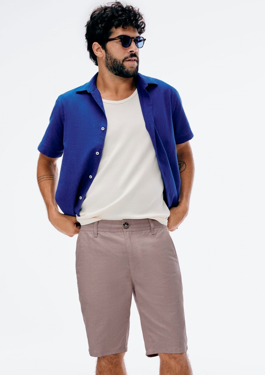 BERMUDA BÁSICA MODELO CHINO - GRIS 