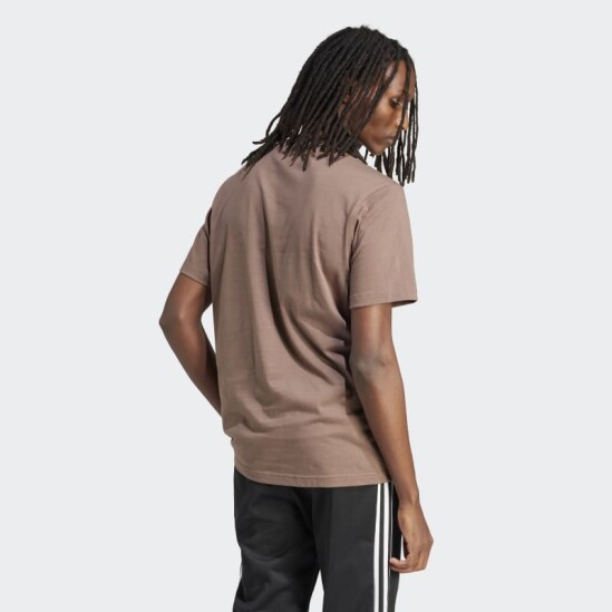 Remera Adidas Trefoil Essentials Marrón