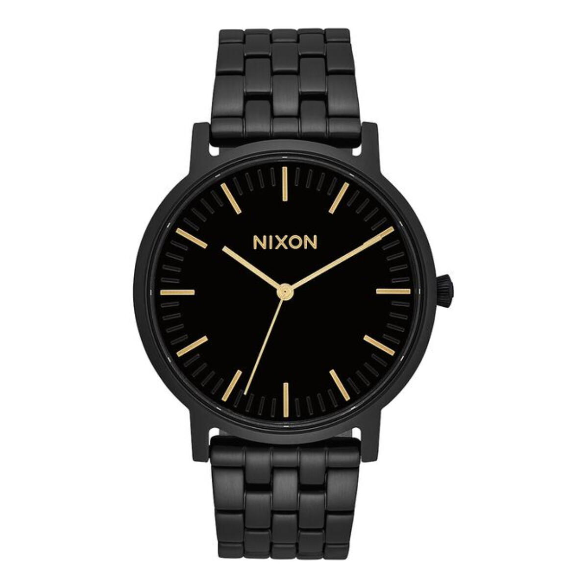 Reloj Nixon Clasico Acero Negro 