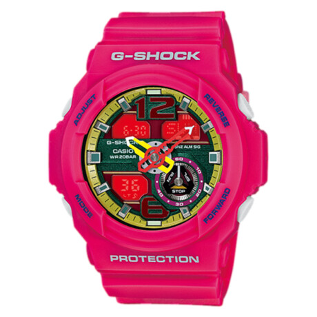 Reloj CASIO G-SHOCK GA310-4ADR en Resina Rosa Esfera 43mm 0